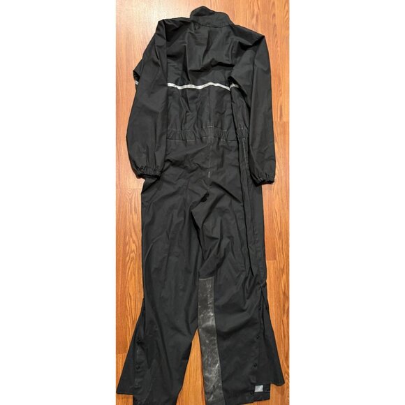 Vintage Harley Davidson Rain Suit Mens M 1 Piece Zip Snap Front - Picture 5 of 13